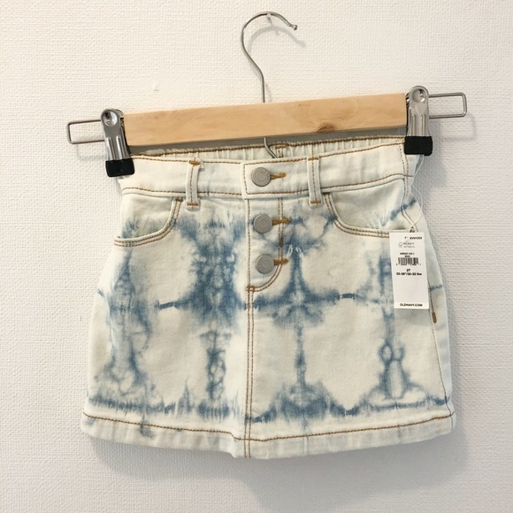 NWT Tie-Dye Denim Skirt - Picture 1 of 2